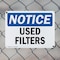 Signmission Used Filters, 10 in W x Rectangle, Plastic OS-2PACK-NS-P-710-L-18827 - alternate 8